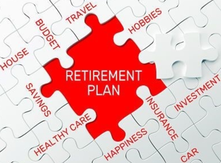 Retirement Plan Puzzle Graphic